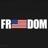 Freedom Simple Logo Ornament thumb 1