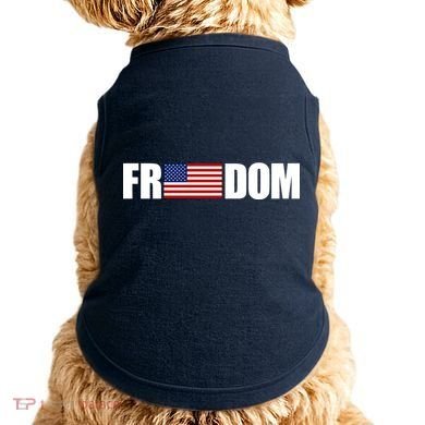 Freedom Simple Logo Doggie Tank