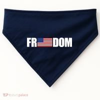Freedom Simple Logo USA-Made Doggie Bandana thumb 0