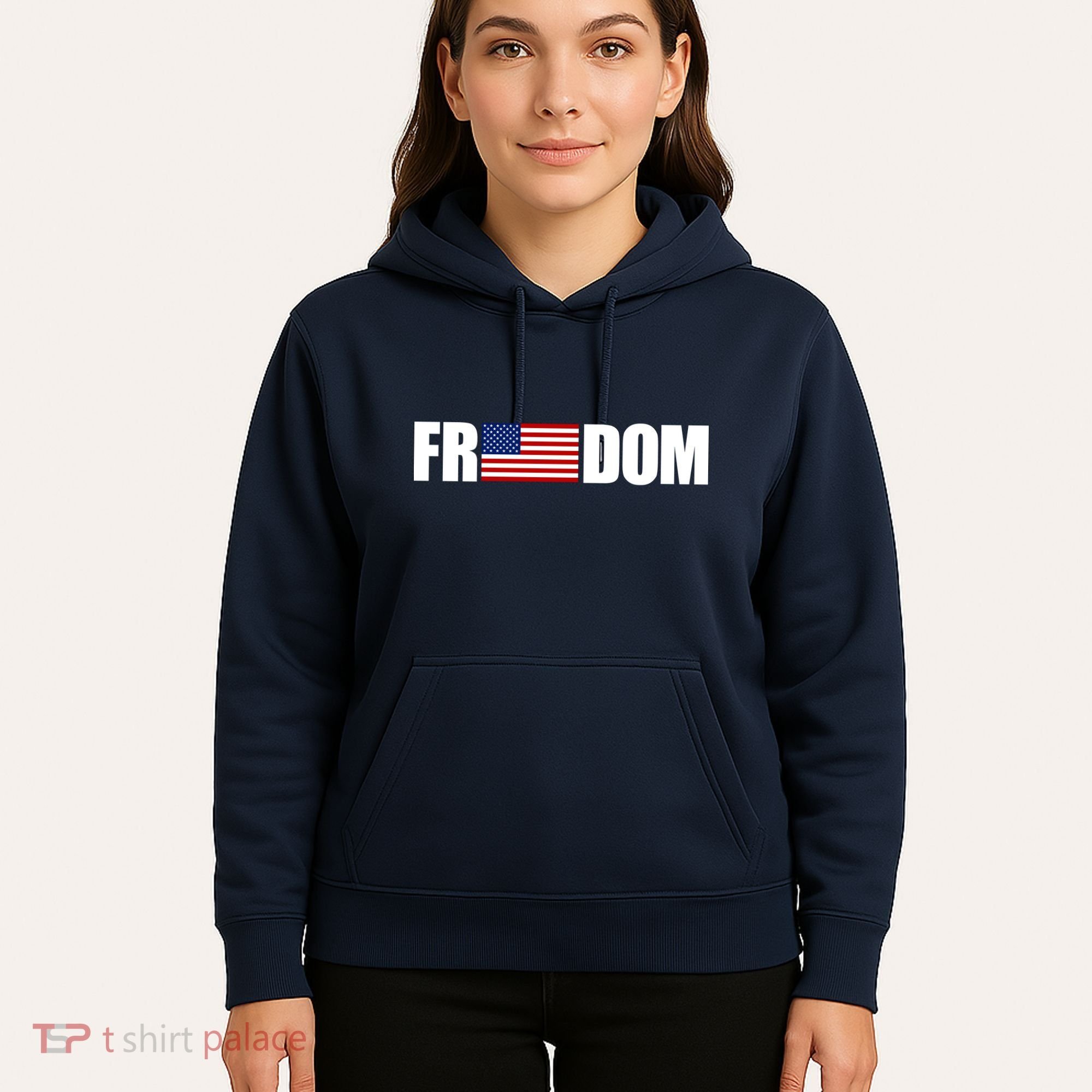 Freedom Simple Logo Hoodie