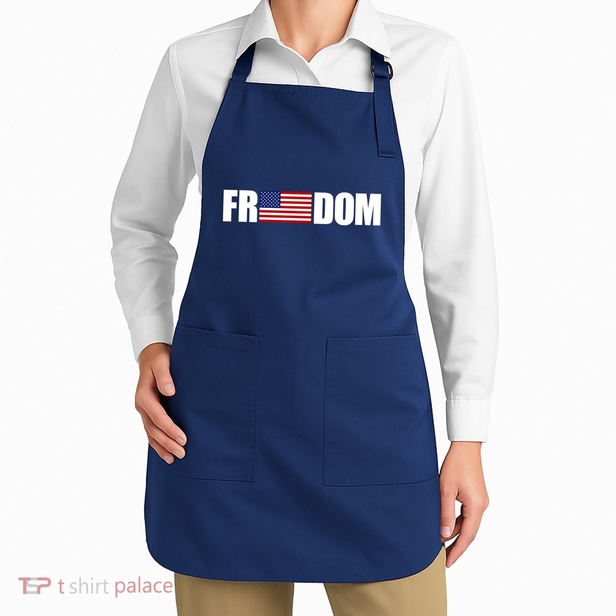 Freedom Simple Logo Apron