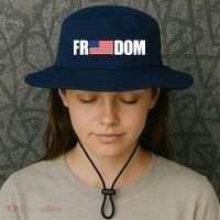 Freedom Simple Logo Bucket Hat thumb 3