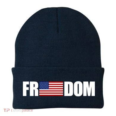 Freedom Simple Logo Beanie