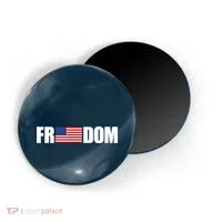 Freedom Simple Logo Magnet thumb 0