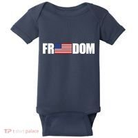 Freedom Simple Logo Baby Bodysuit thumb 0