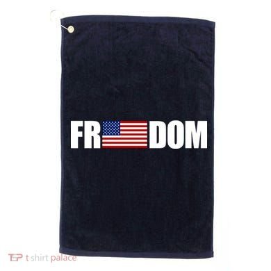 Freedom Simple Logo Golf Towel