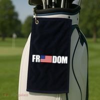 Freedom Simple Logo Golf Towel thumb 2