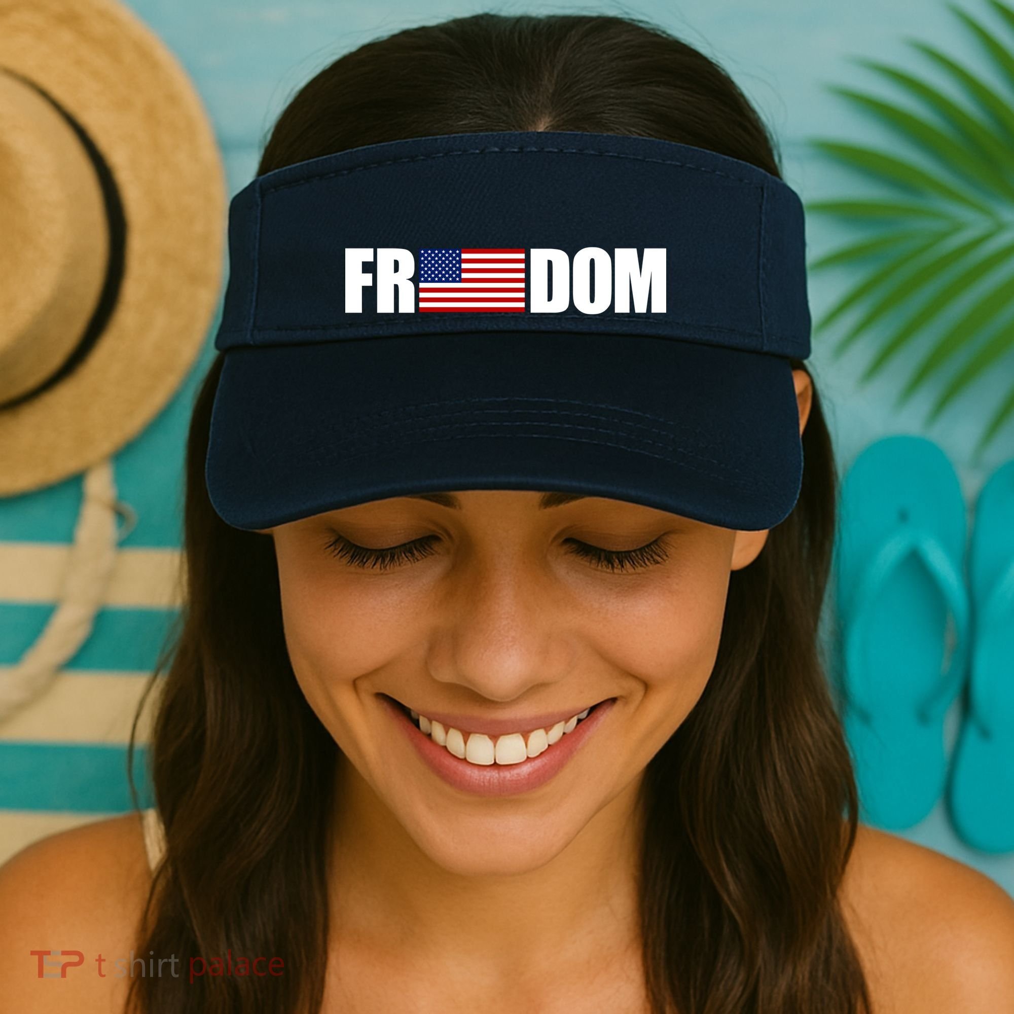 Freedom Simple Logo Visor