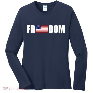 Freedom Simple Logo Women's Long Sleeve Shirt