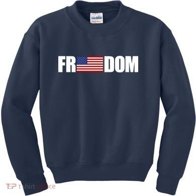 Freedom Simple Logo Kids Sweatshirt