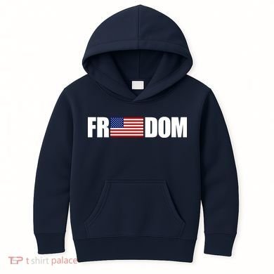 Freedom Simple Logo Kids Hoodie