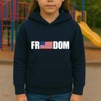 Freedom Simple Logo Kids Hoodie thumb 3