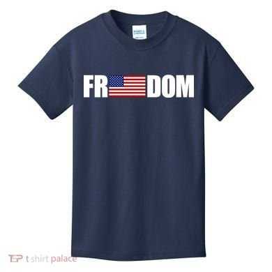 Freedom Simple Logo Kids T-Shirt