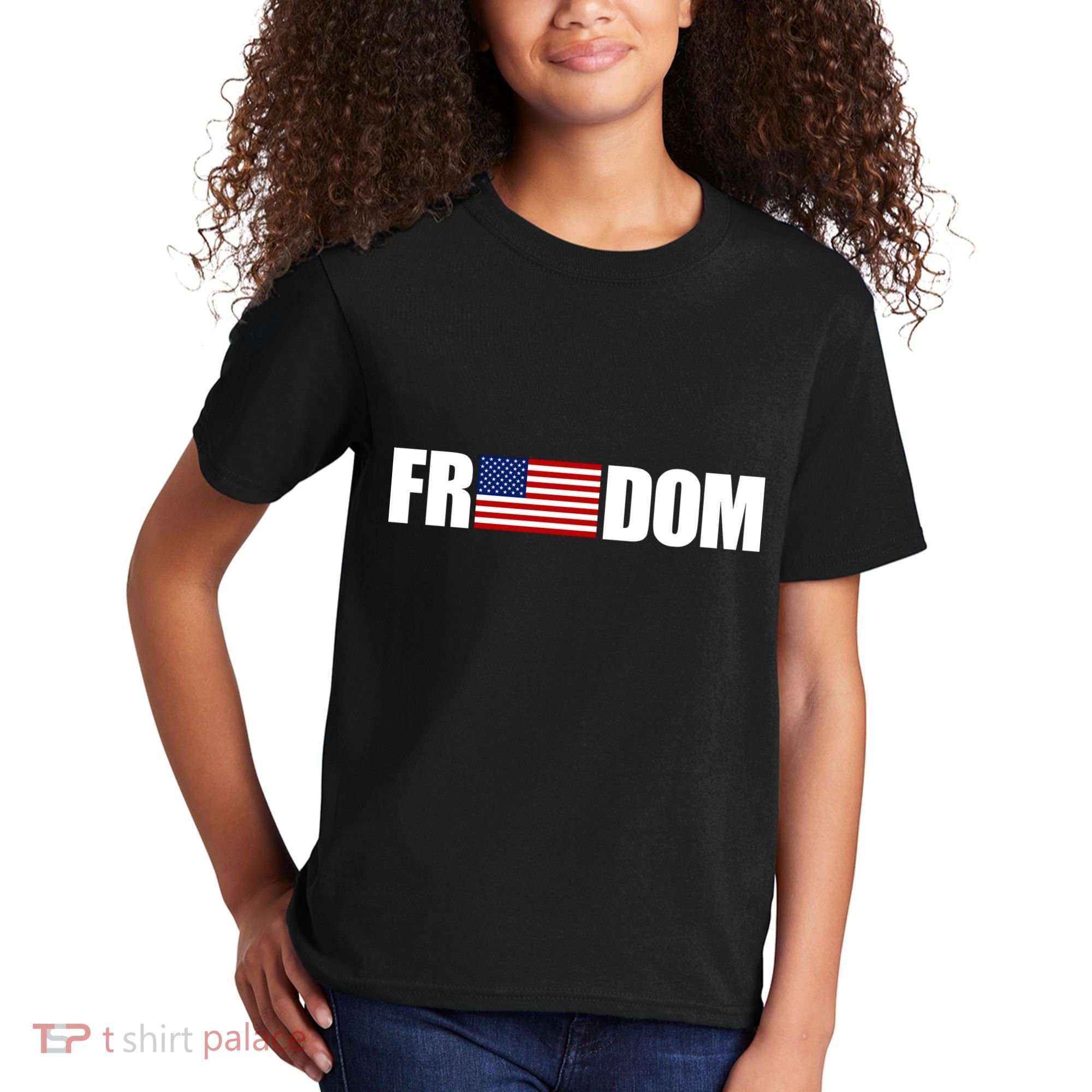 Freedom Simple Logo Kids T-Shirt