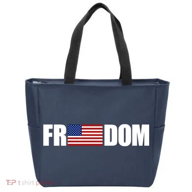 Freedom Simple Logo Tote Bag