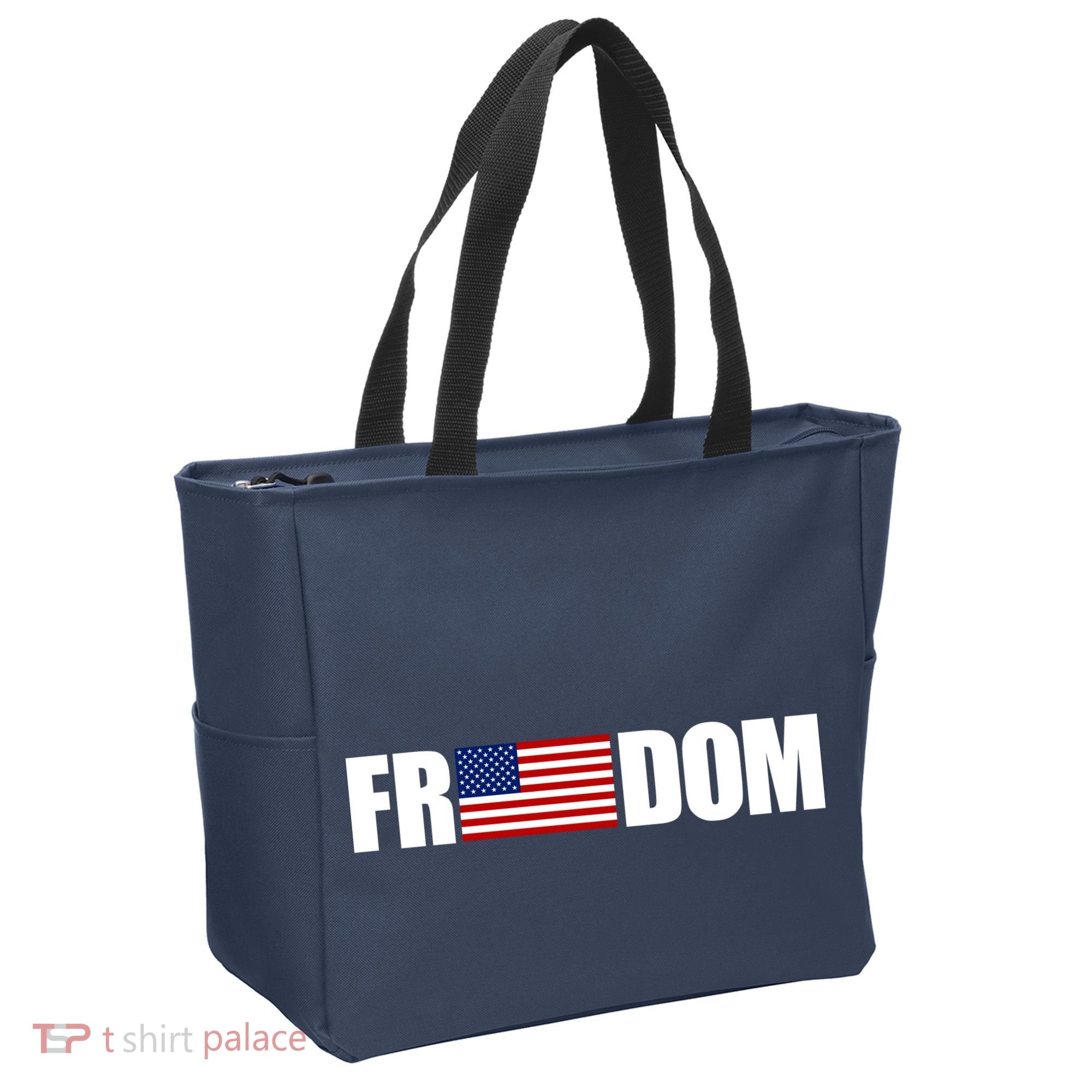 Freedom Simple Logo Tote Bag