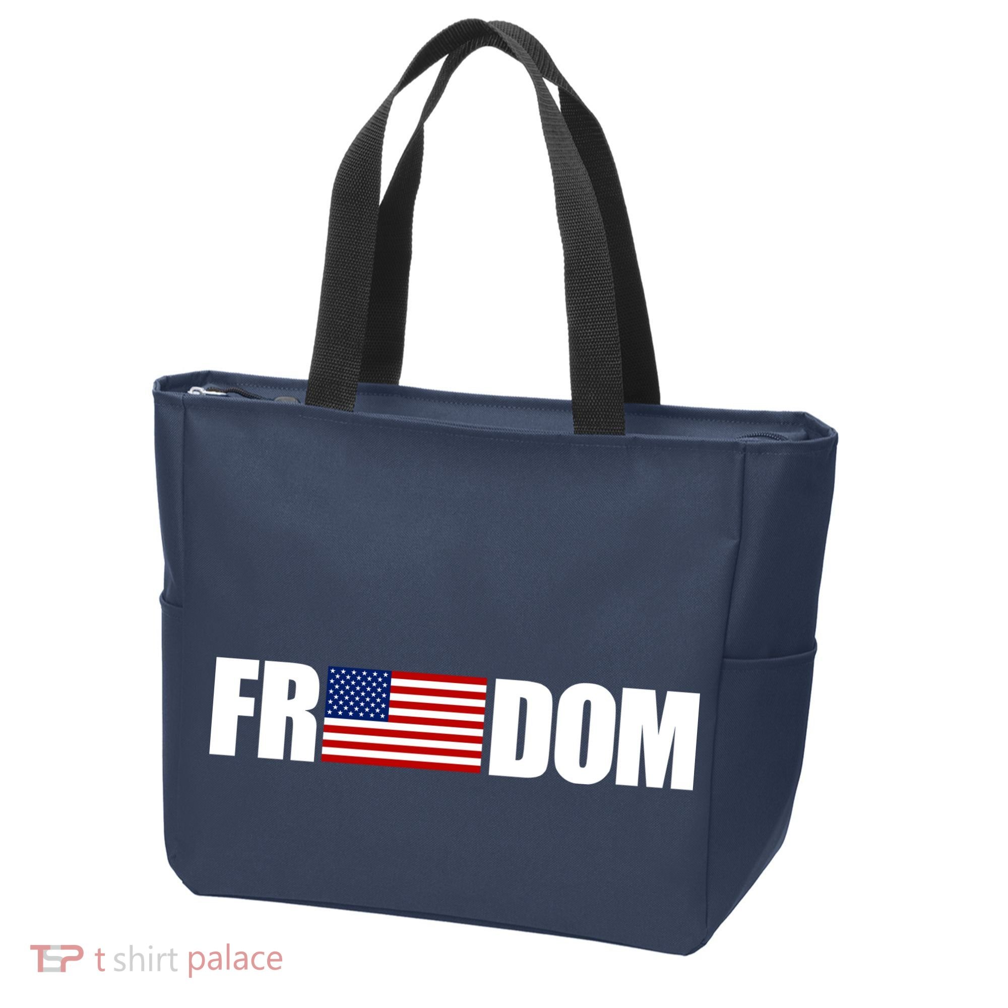 Freedom Simple Logo Tote Bag