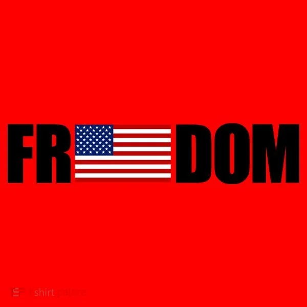 Freedom Simple Logo Santa Hat