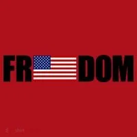 Freedom Simple Logo Christmas Stocking thumb 1
