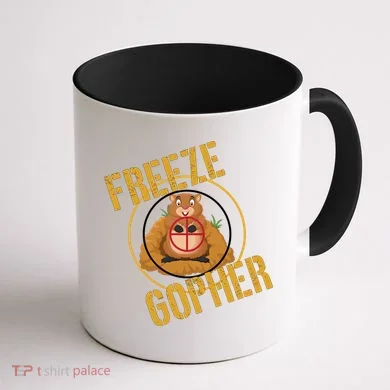 Freeze Gopher Coffee Mug back