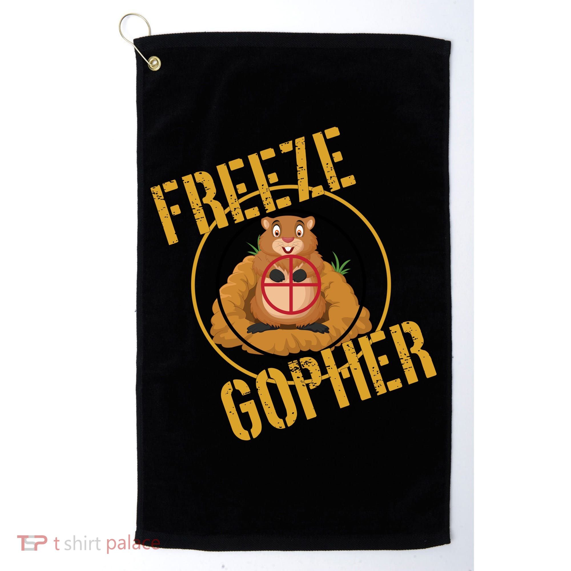 Freeze Gopher Golf Towel