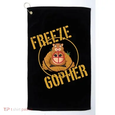 Freeze Gopher Golf Towel