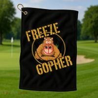 Freeze Gopher Golf Towel thumb 1