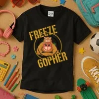 Freeze Gopher Kids T-Shirt thumb 3