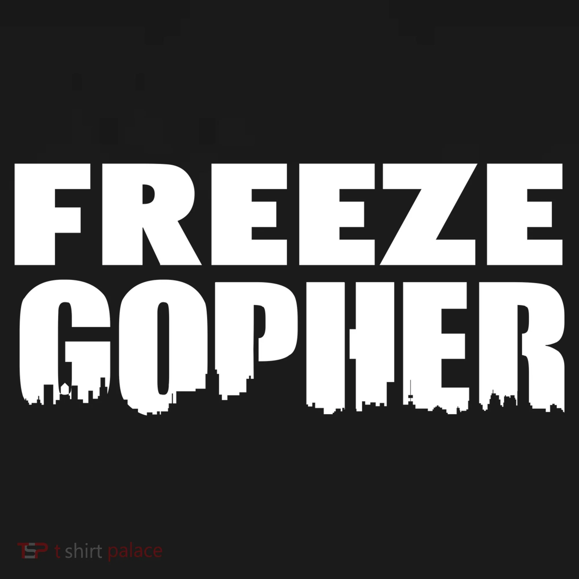 Freeze Gopher Logo Doggie Tank