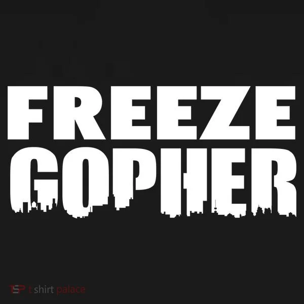 Freeze Gopher Logo Bucket Hat