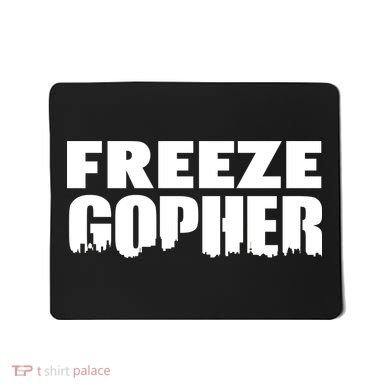 Freeze Gopher Logo Mousepad