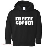 Freeze Gopher Logo Toddler Hoodie thumb 0