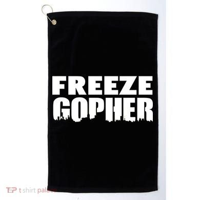 Freeze Gopher Logo Golf Towel