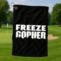 Freeze Gopher Logo Golf Towel thumb 1