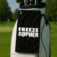 Freeze Gopher Logo Golf Towel thumb 2