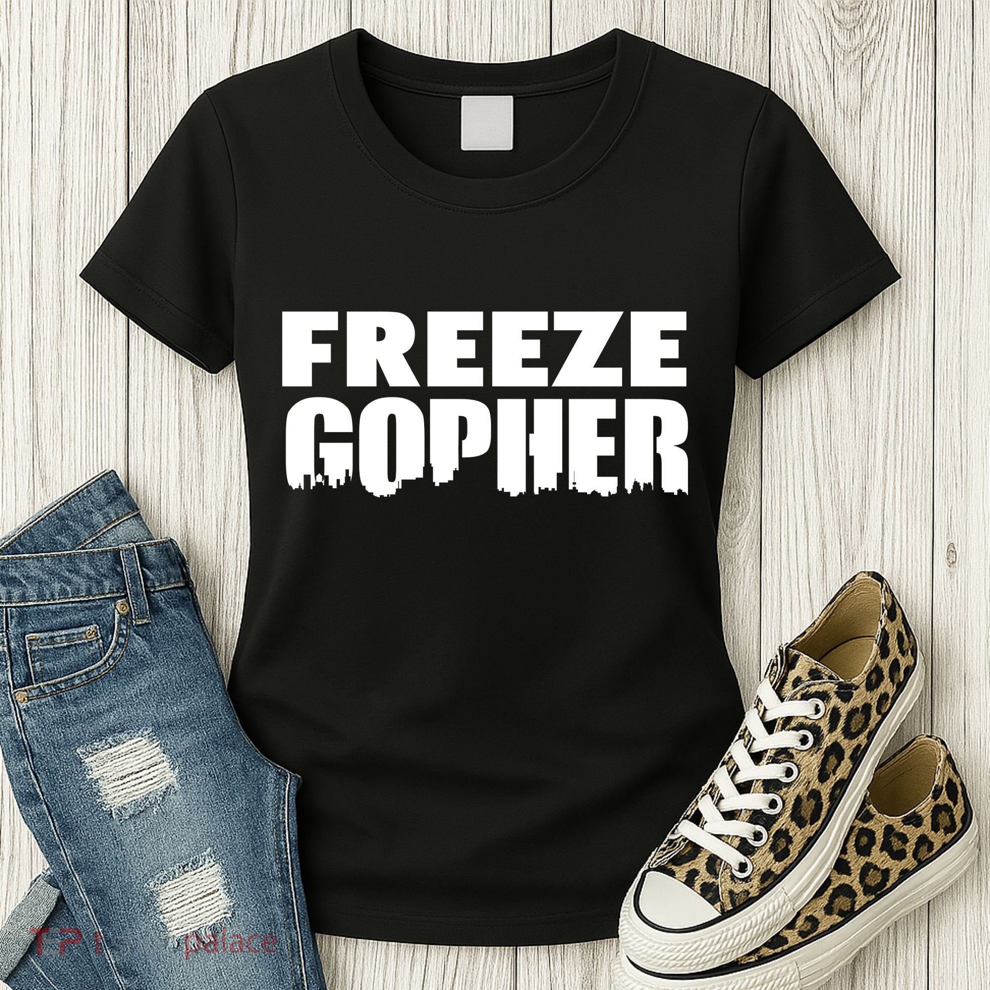 Freeze Gopher Logo Women's T-Shirt