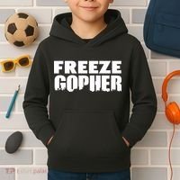 Freeze Gopher Logo Kids Hoodie thumb 2