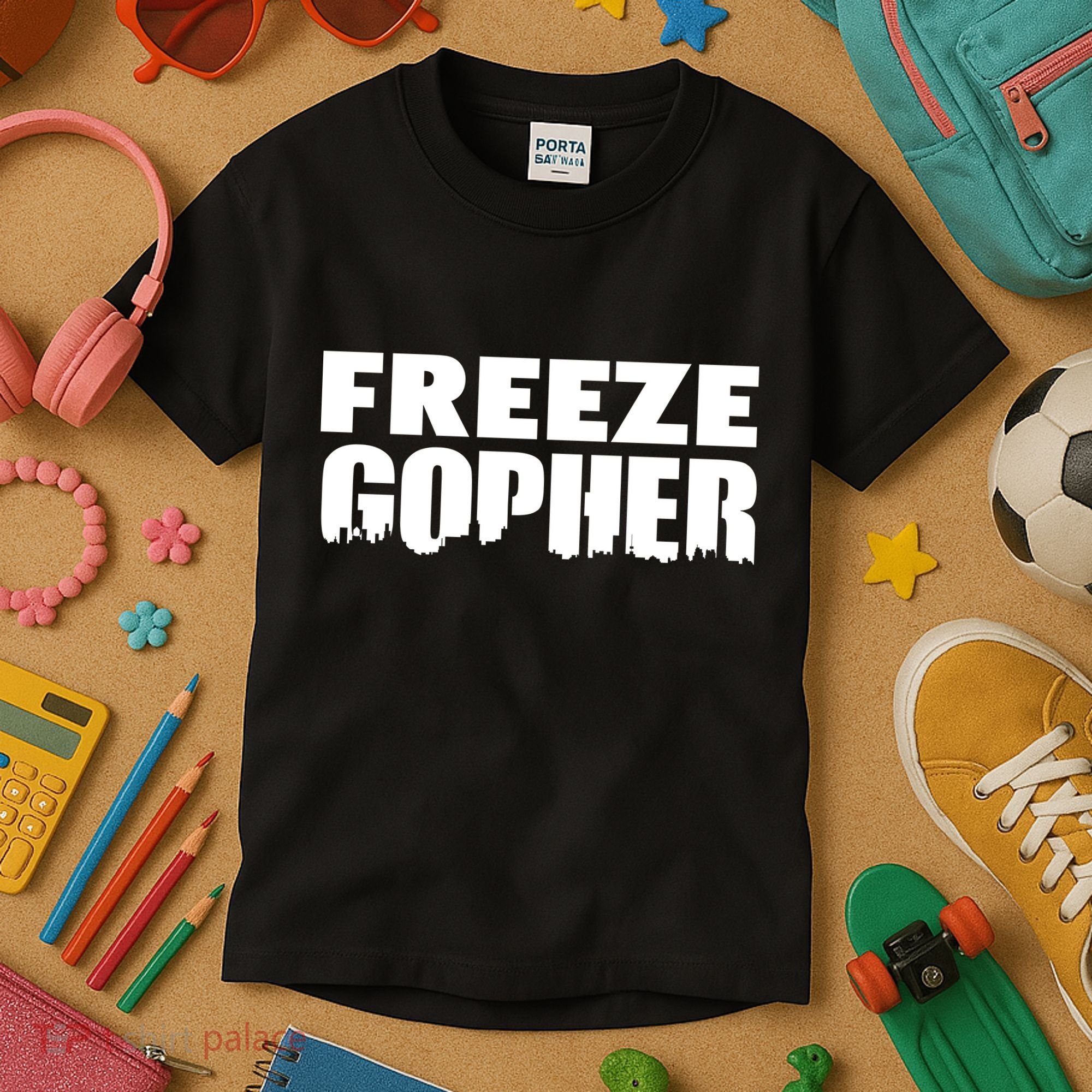 Freeze Gopher Logo Kids T-Shirt