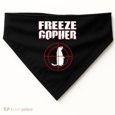Freeze Gopher Target USA-Made Doggie Bandana