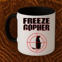 Freeze Gopher Target Coffee Mug thumb 2