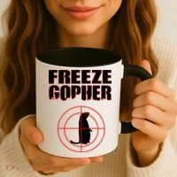 Freeze Gopher Target Coffee Mug thumb 3