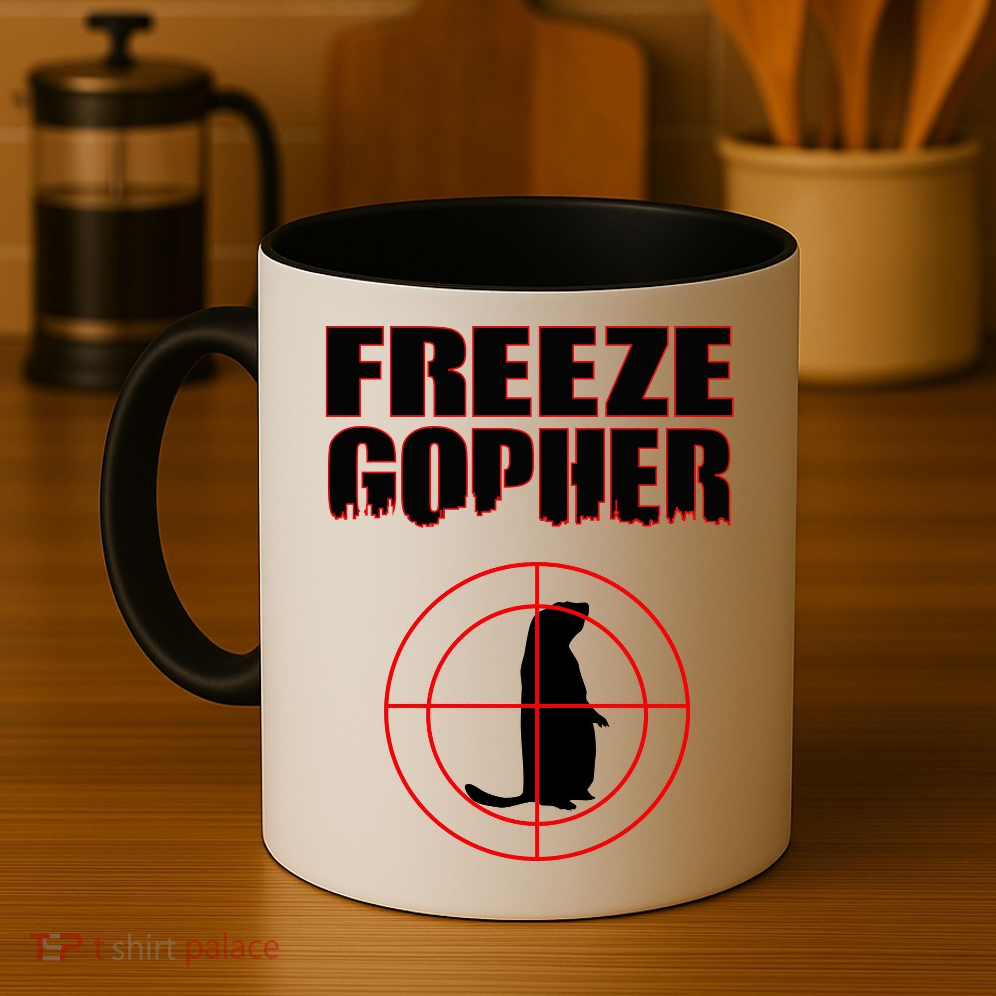 Freeze Gopher Target Coffee Mug