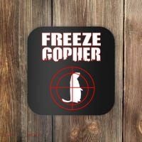 Freeze Gopher Target Coaster thumb 0