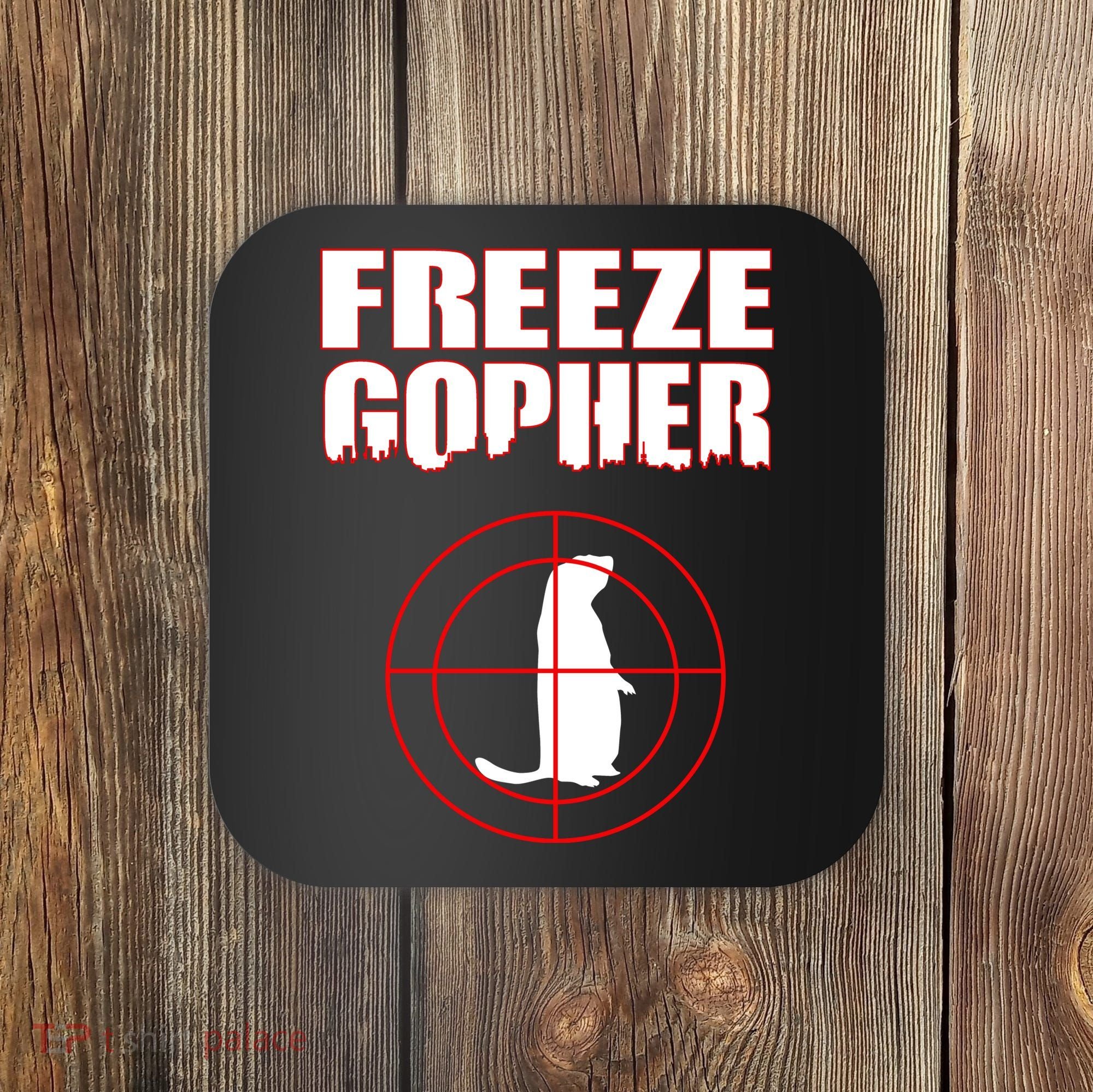 Freeze Gopher Target Coaster