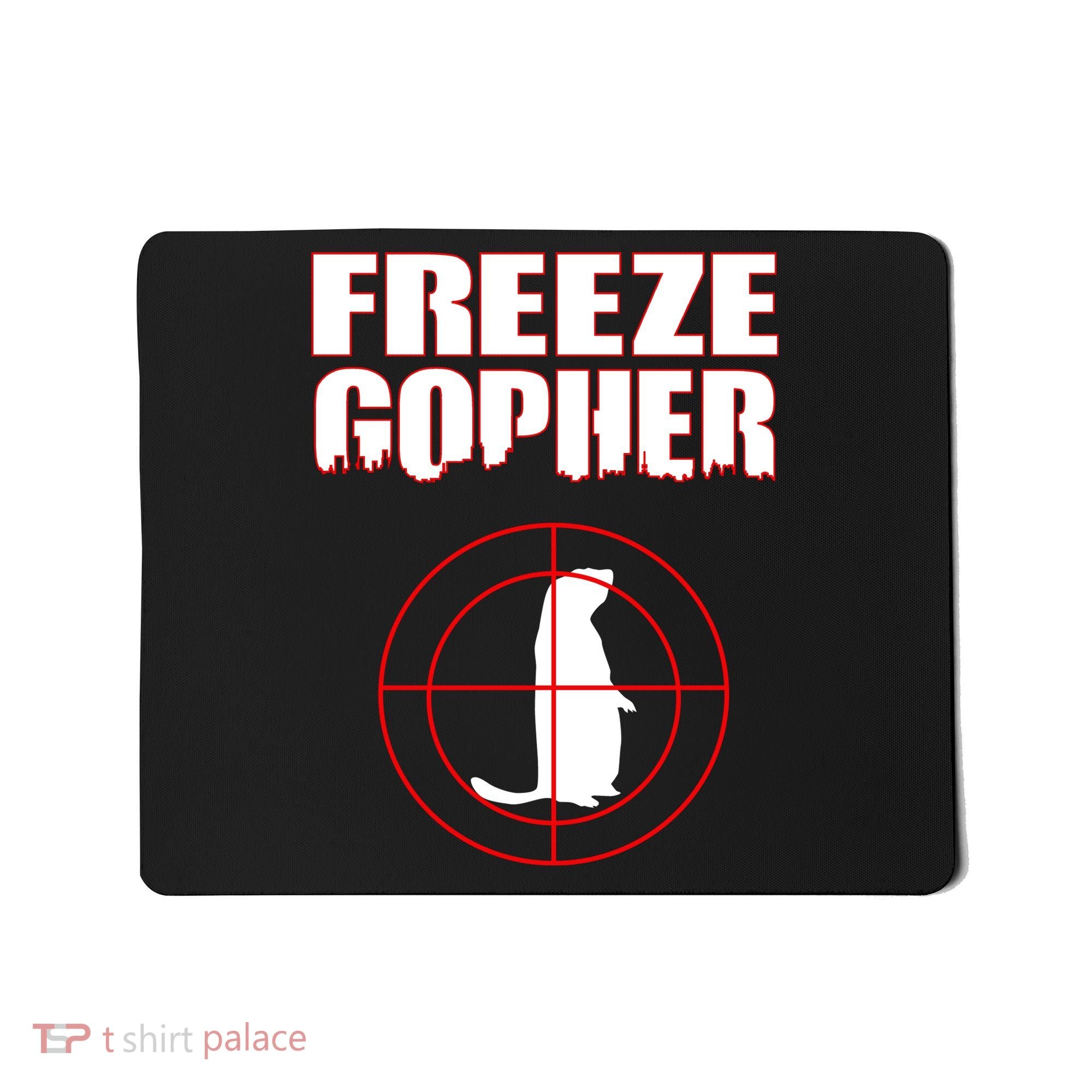 Freeze Gopher Target Mousepad