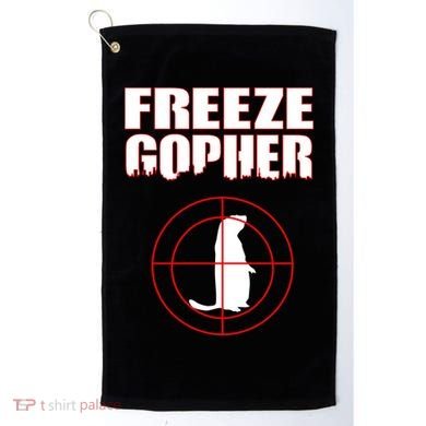 Freeze Gopher Target Golf Towel