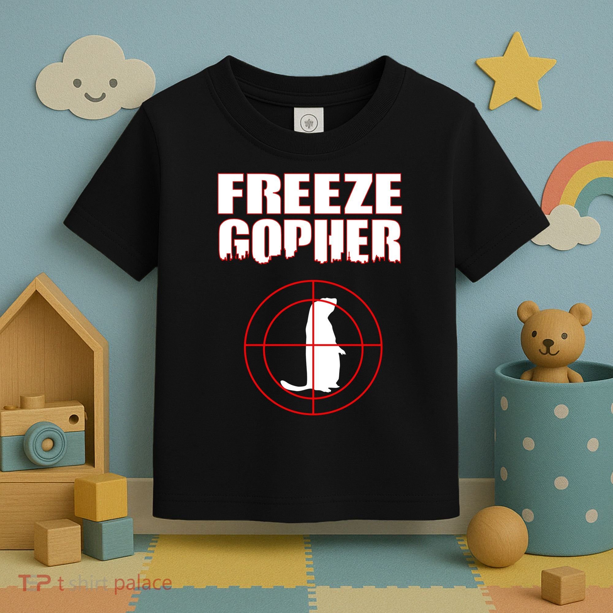 Freeze Gopher Target Toddler T-Shirt