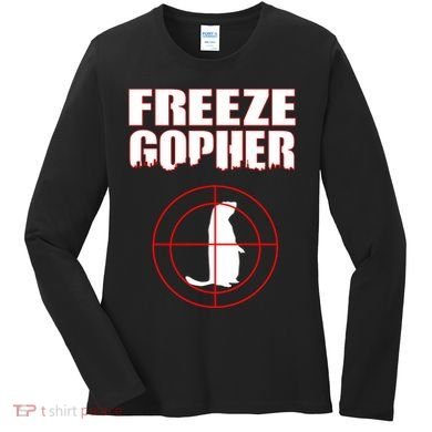 Freeze Gopher Target Women's Long Sleeve Shirt