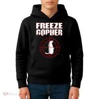 Freeze Gopher Target Kids Hoodie thumb 4