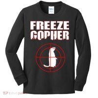 Freeze Gopher Target Kids Long Sleeve Shirt thumb 0